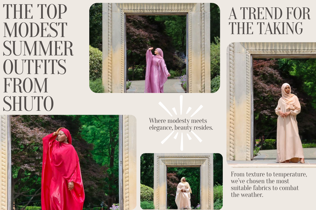 Shuto Modest Boutique's Striking Top Three Thobe Styles for Summer