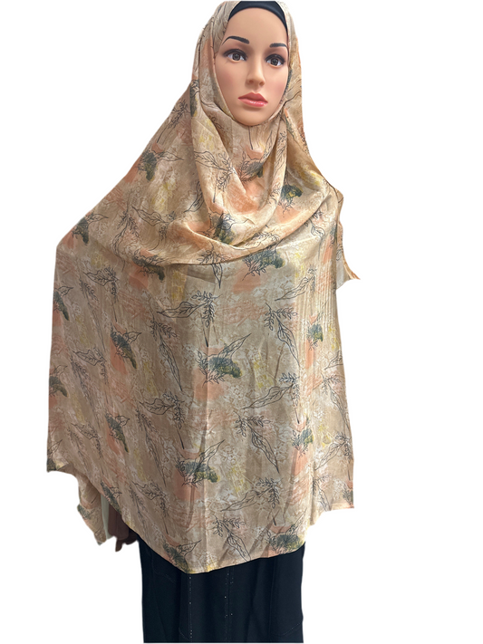 Floral Elegance Hijab