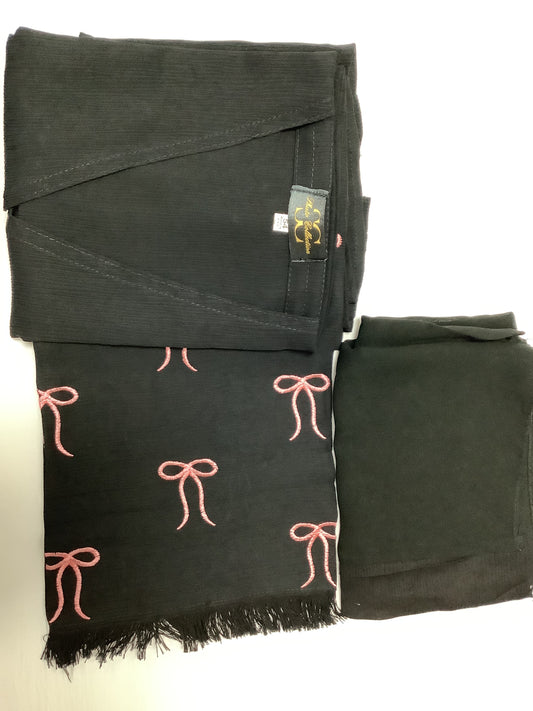Pink Bow Abaya