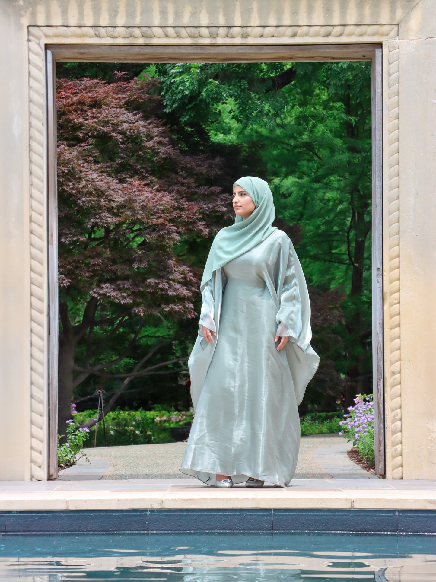 YARA BUTTERFLY ABAYA SET