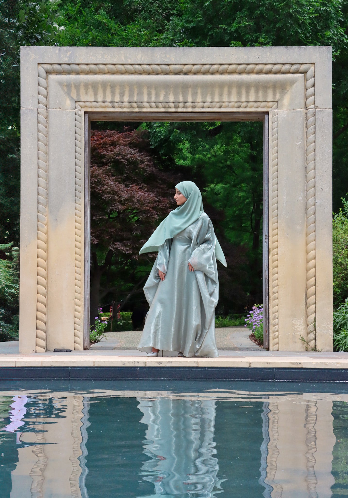 YARA BUTTERFLY ABAYA SET