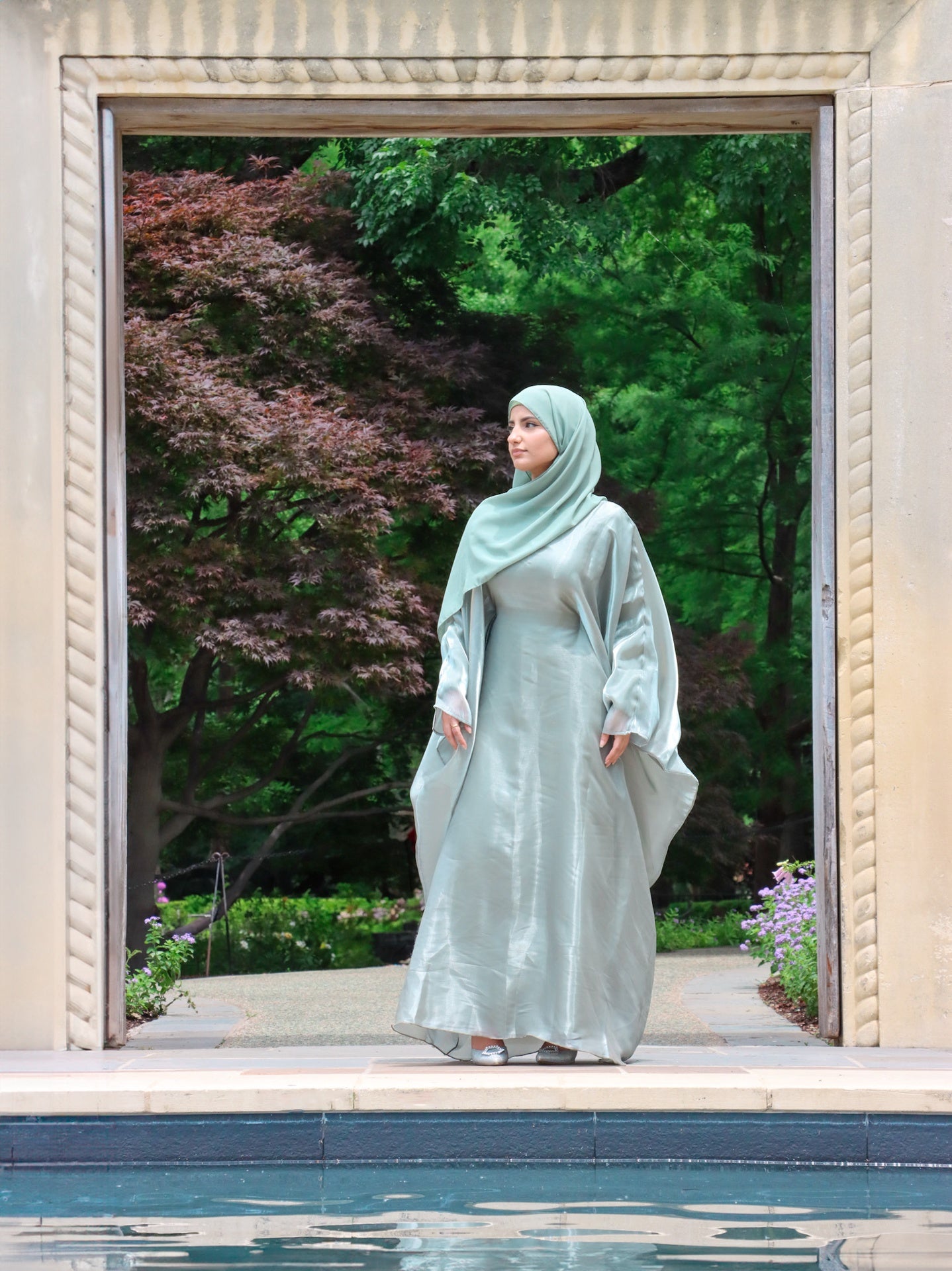 YARA BUTTERFLY ABAYA SET