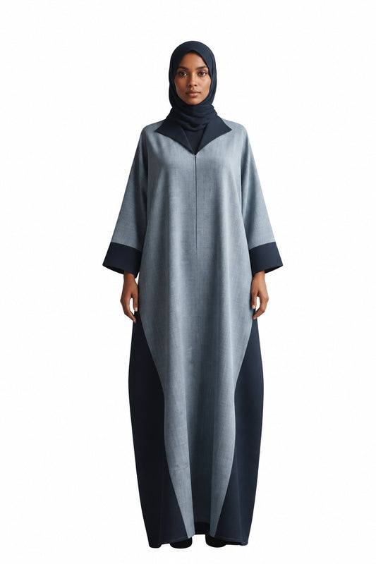 Azure Skyline Abaya - Female / 52 -Shuto Modest Boutique