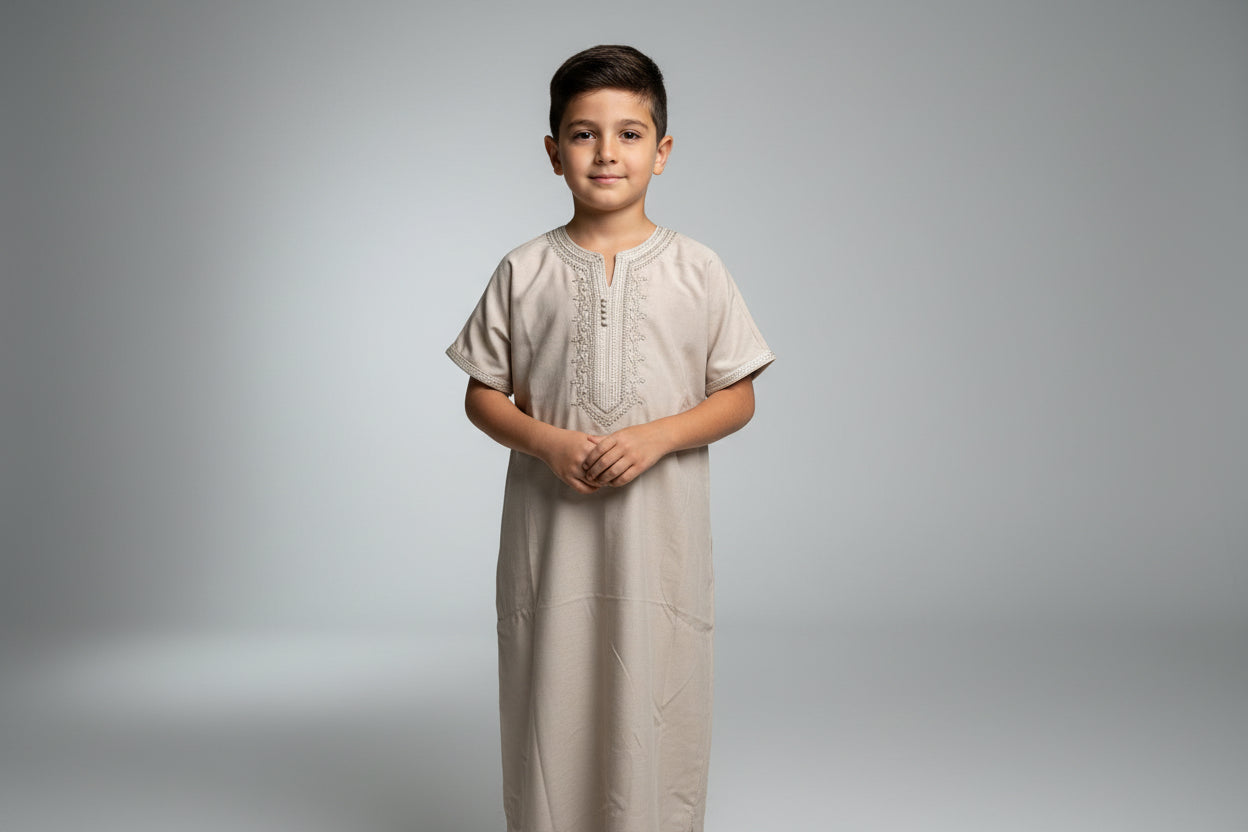 Boys Moroccan Thobe - Shuto Modest Boutique