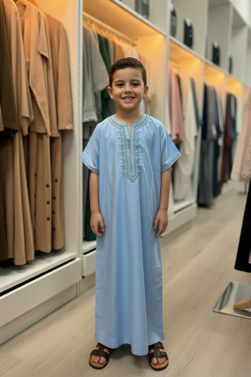 Boys Moroccan Thobe - Shuto Modest Boutique