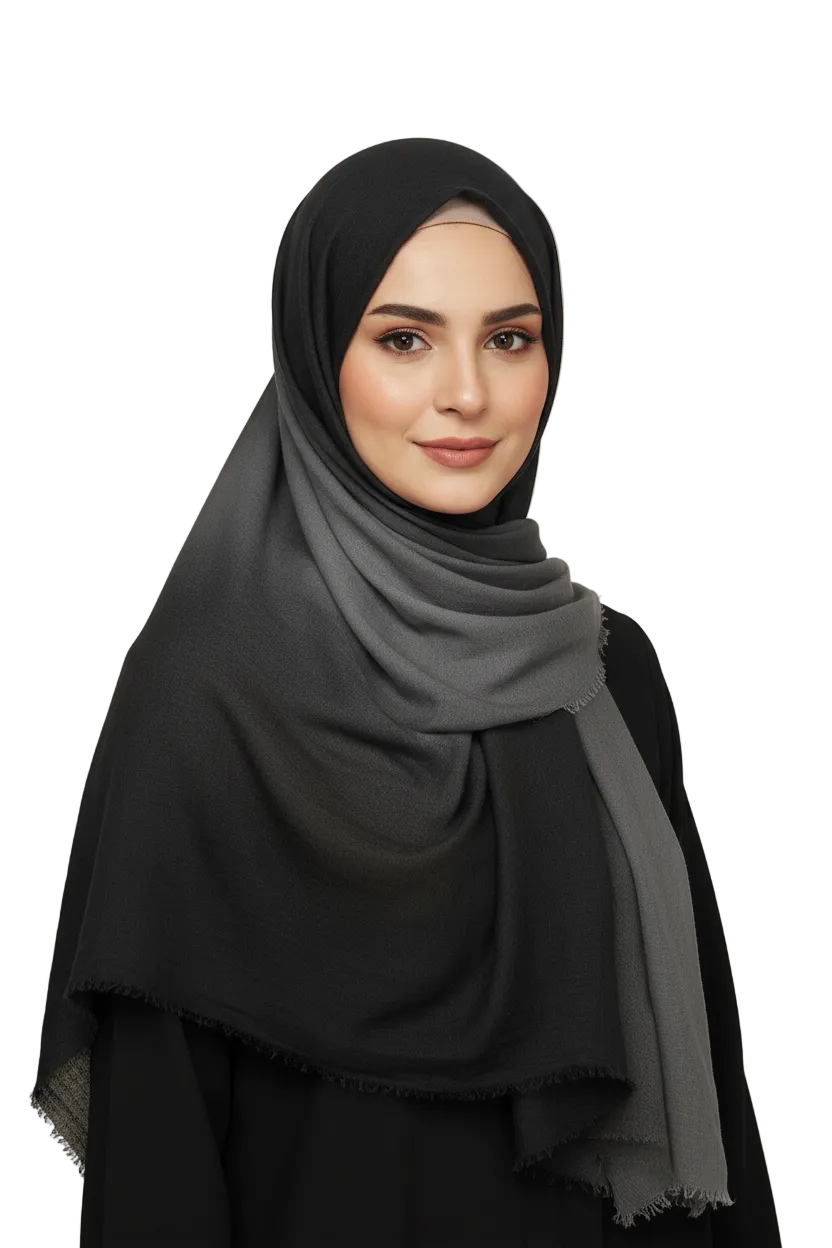 Coastal Fog Linen Hijab - Shuto Modest Boutique