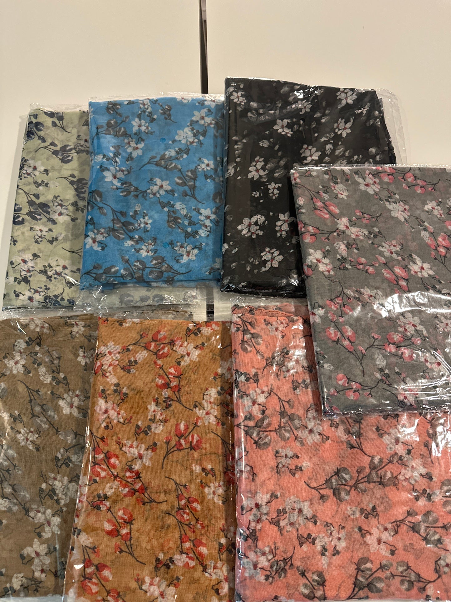 Ambiance Floral Hijab
