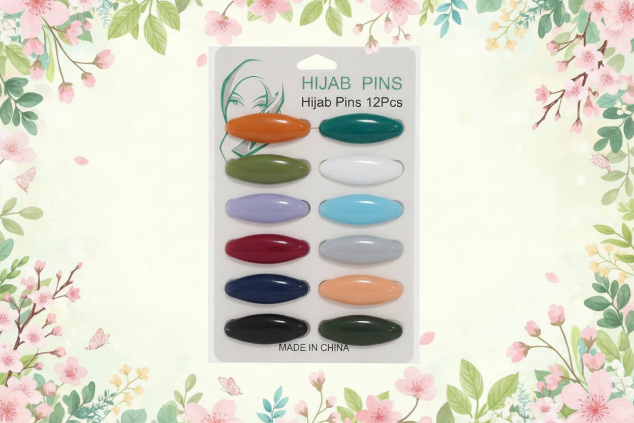 Hijab Pins 12-Pack - Shuto Modest Boutique