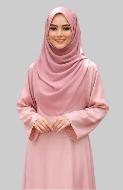 Satin Dress- Shuto Modest Boutique - Shuto Modest Boutique